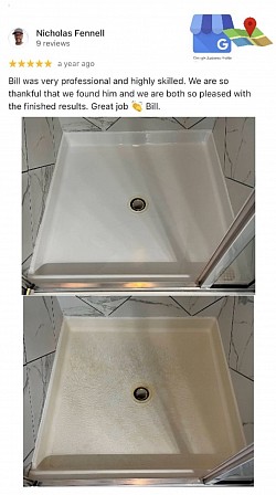 (Click to see the full review) “Bill was very professional and highly skilled. We are so thankful … we are both so pleased with the finished results. Great job!” - Nicholas Fennell, San Antonio ⭐️⭐️⭐️⭐️⭐️