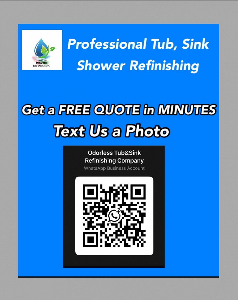 Send Is a picture of your Tub, Sink or Shower base! Get your Free Estimate now!