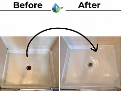 Shower Base Refinishing / San Antonio