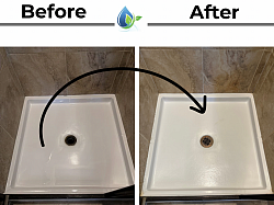 Shower Base Refinishing / San Antonio
